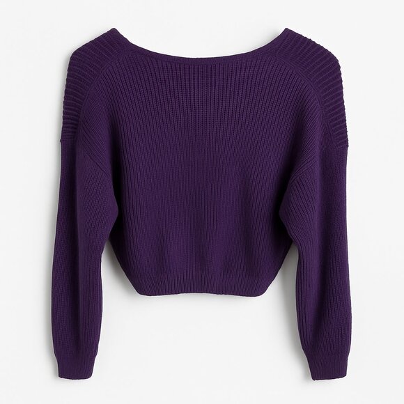 Divided by H&M Purple Knit Sweater – XS – Never Worn - Picture 4 of 4
